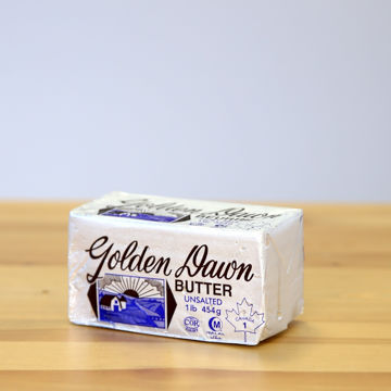 Butter Unsalted (Golden Dawn Brand) 1lb/454g