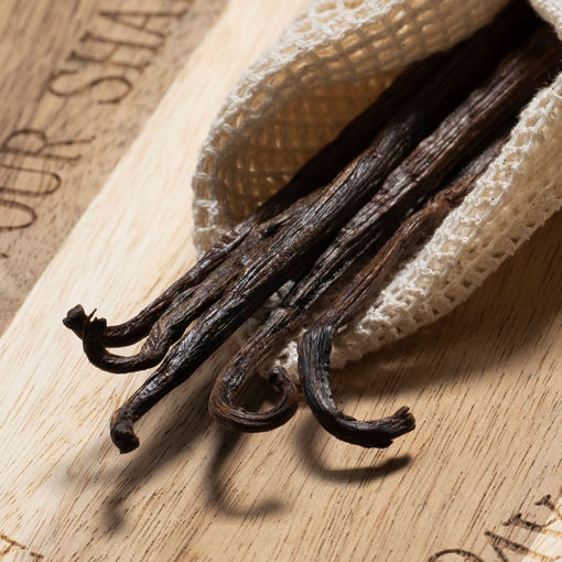 Picture of Vanilla Beans Madagascar Bourbon Grade A 2 beans (jar) 12ct Case